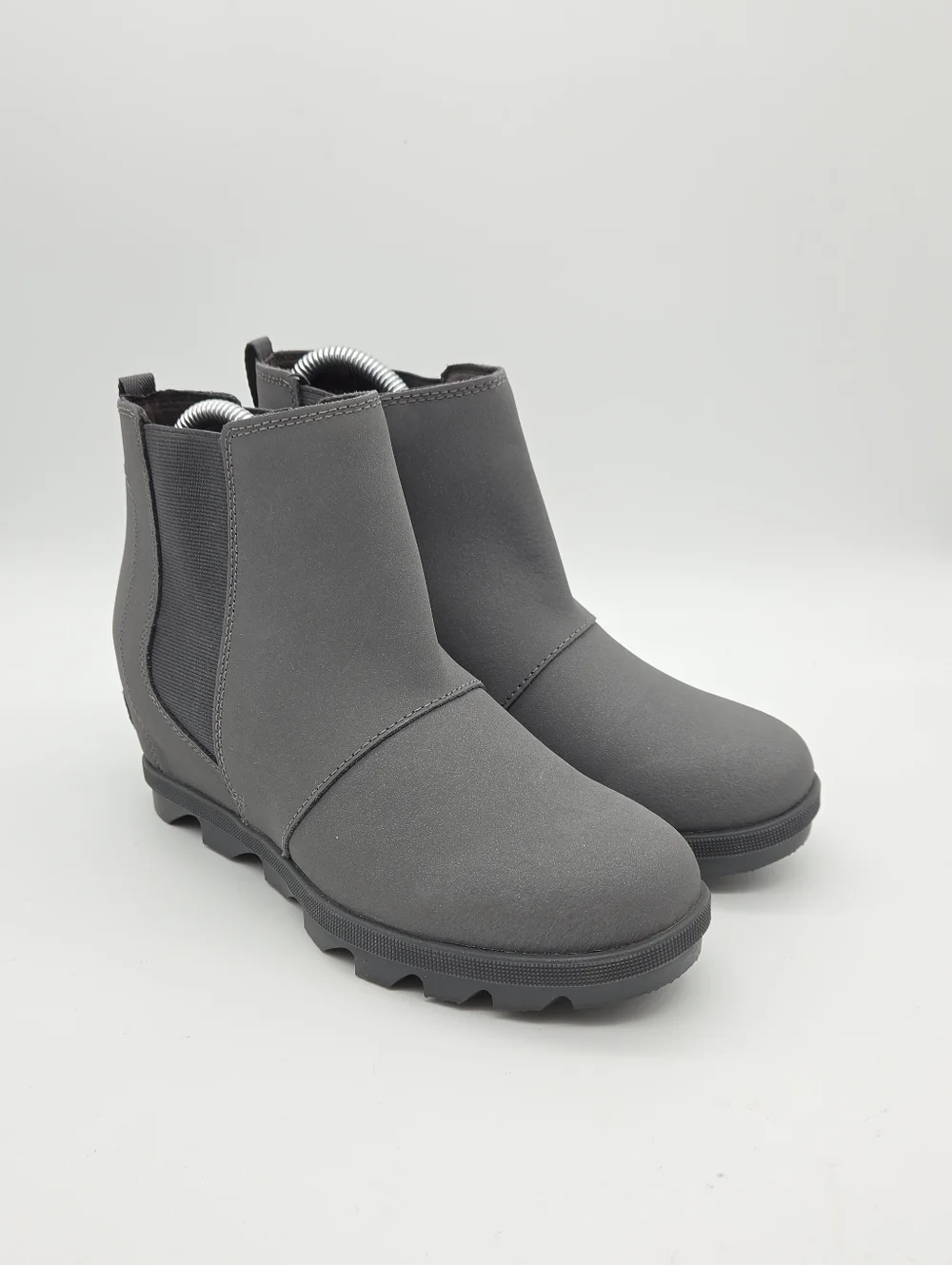 Sorel Joan Of Arctic II Wedge Chelsea Boots Gray Size‎ 5